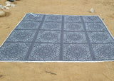 charcoal bandana blanket