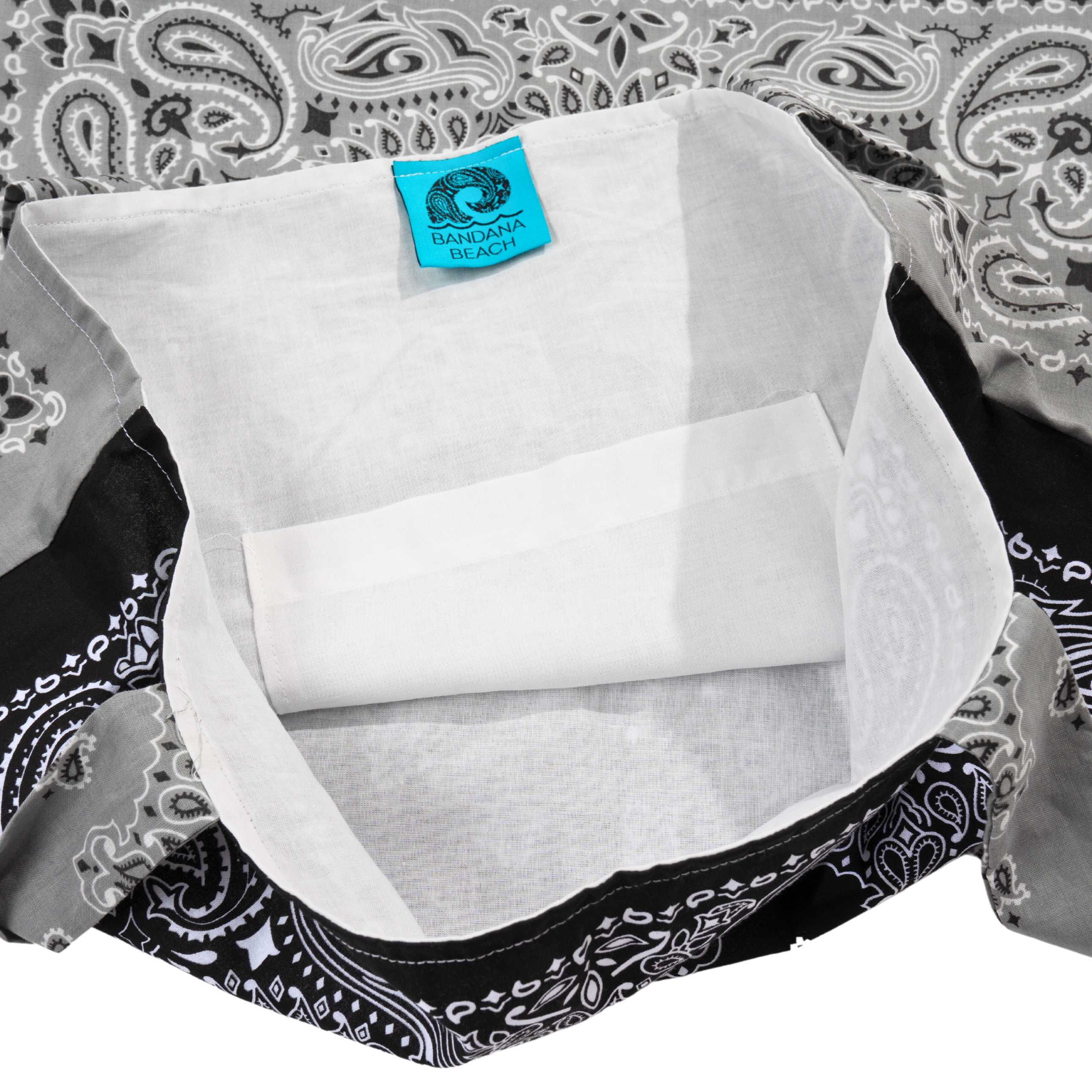 LIQUIDE BANDANA SILVER